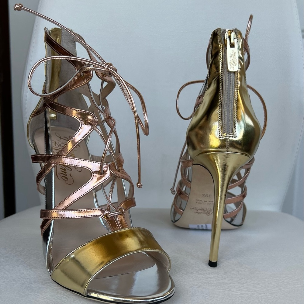 Alejandro Ingelmo 8.5 US - 39.5 EU High Heels Sandals NWB - Picture 3 of 7